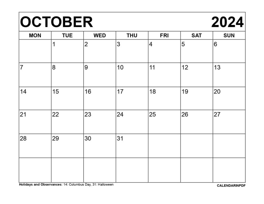 October-2024-Calendar-Monday-Start